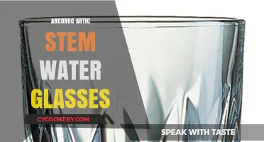 Elegant Arcoroc Artic Stem Water Glasses: A Stylish Tableware Upgrade