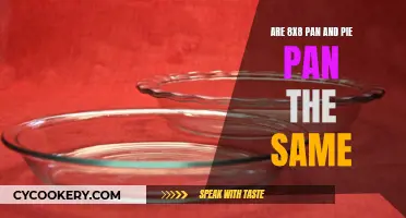 Understanding the Difference: 8x8 Pan and Pie Pan