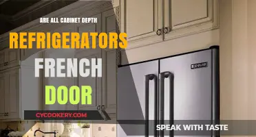 Are All Cabinet Depth Refrigerators French Door? Exploring Styles and Options