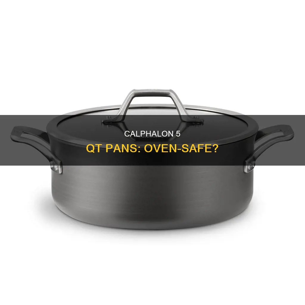 are all calphalon 5 qt pans oven safe