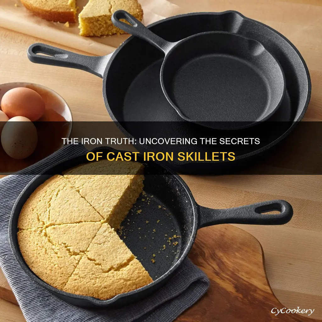 are all cast iron skillets black metal pans