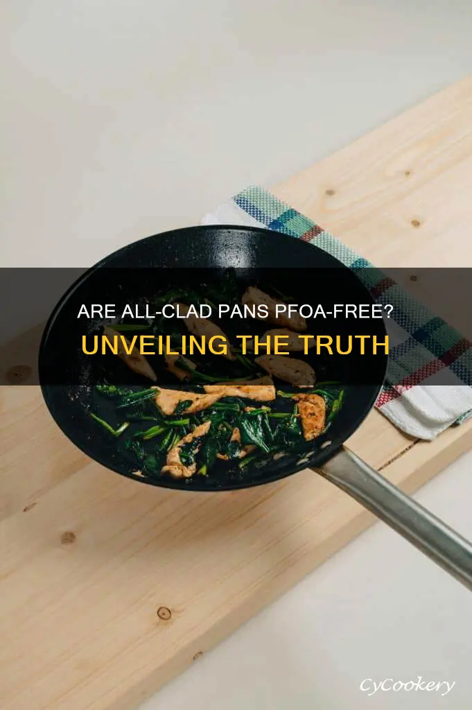 are all clad pans pfoa free