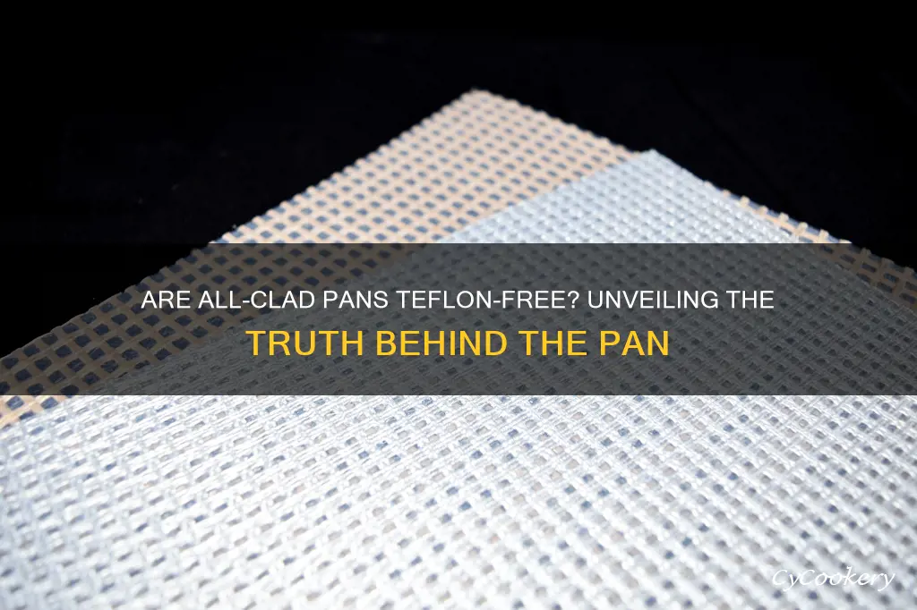 are all clad pans teflon free