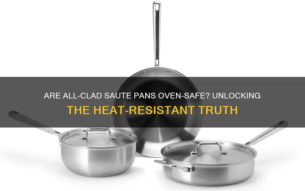 are all clad saute pans oven proof