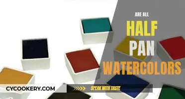 Half-Pan Watercolors: Are They All the Same?