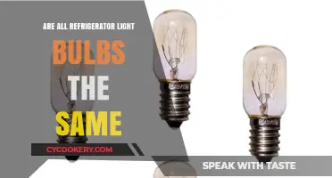 Are All Refrigerator Light Bulbs the Same? A Comprehensive Guide