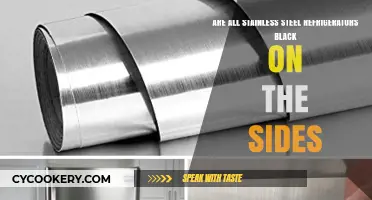 Stainless Steel Refrigerators: Are the Sides Always Black?