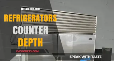 Are All Sub-Zero Refrigerators Counter Depth? A Comprehensive Guide