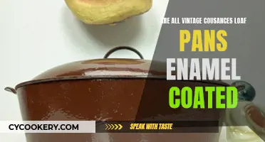 Vintage Cousances Loaf Pans: Are They Always Enamel Coated?