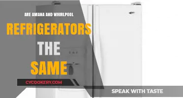 Amana vs. Whirlpool Refrigerators: Are They the Same Brand?