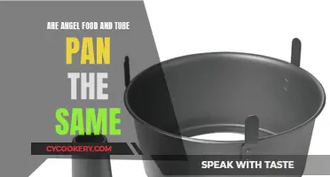 Angel Food and Tube Pans: Are They Interchangeable?
