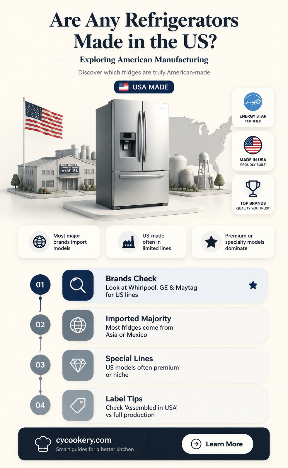 are any refrigerators made in the us