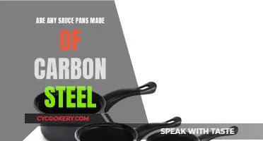 Sauce Pans: Carbon Steel Options