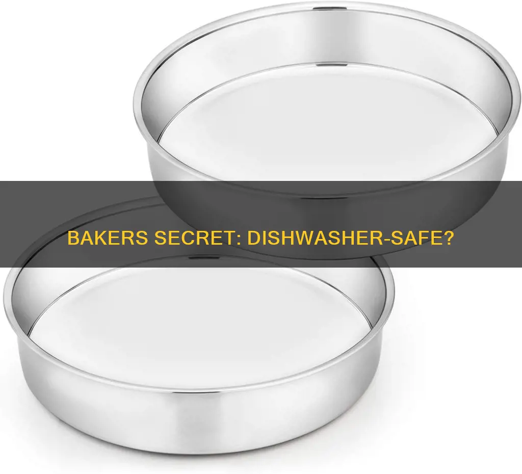 are bakers secret biscuit pans dishwasher safe