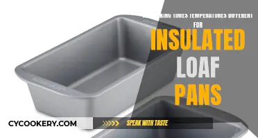 Insulated Loaf Pans: Adjusting Bake Times and Temperatures
