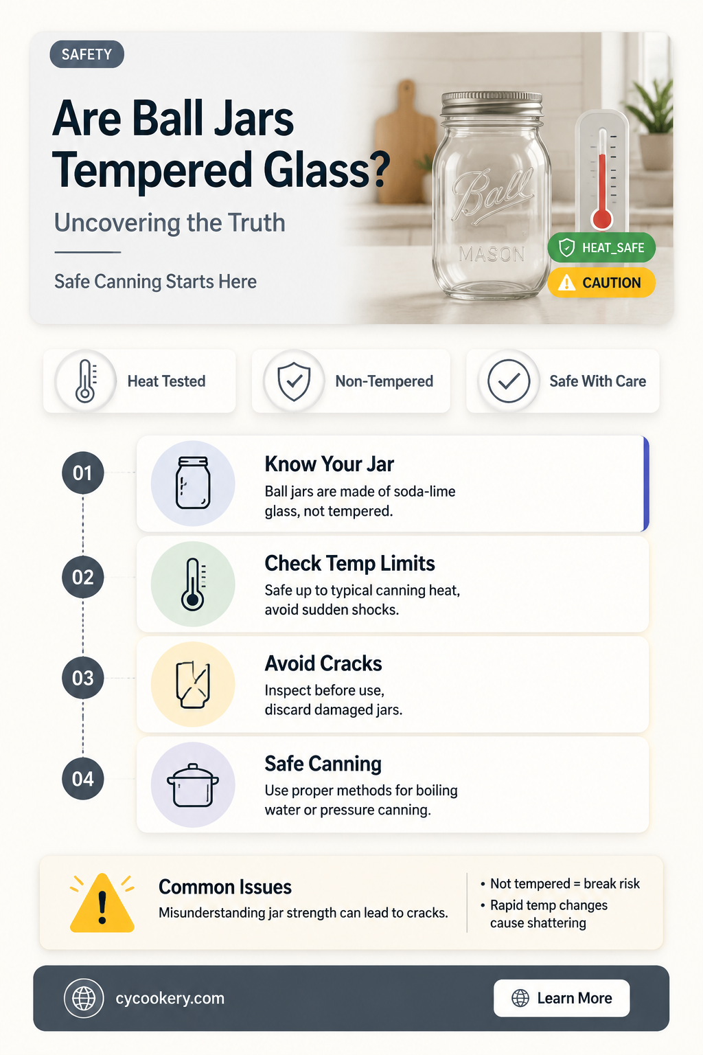 are ball jars tempered glass