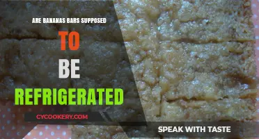 Should Bananas Foster Bars Be Refrigerated? Storage Tips Revealed
