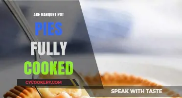 Are Banquet Pot Pies Fully Cooked?