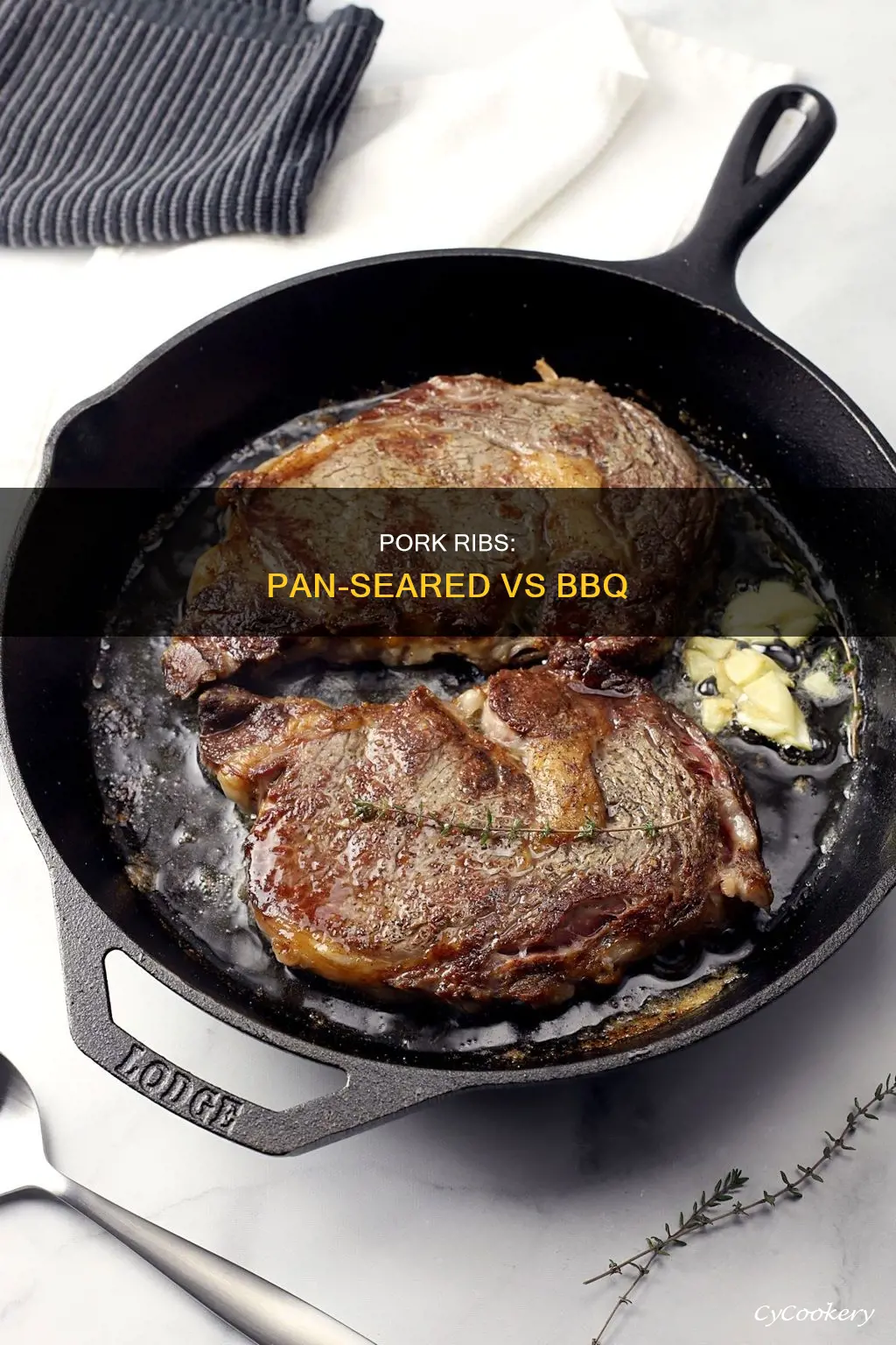 are bbq rybs good for pan searing