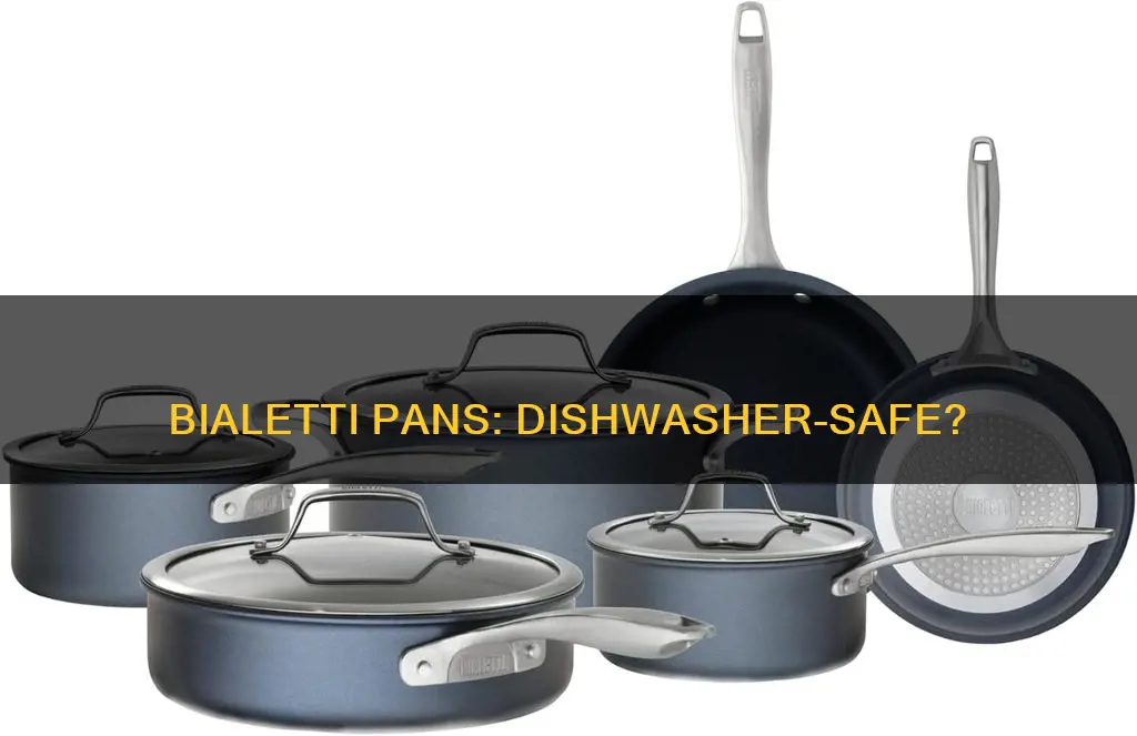 are bialetti pans dishwasher safe