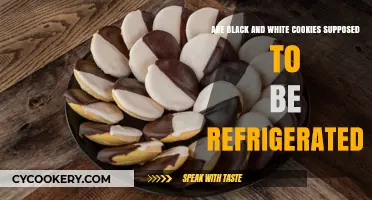 Should Black and White Cookies Be Refrigerated? A Sweet Debate