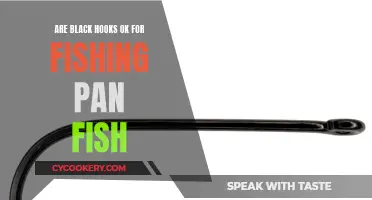 Black Hooks for Pan Fish: Good or Bad?