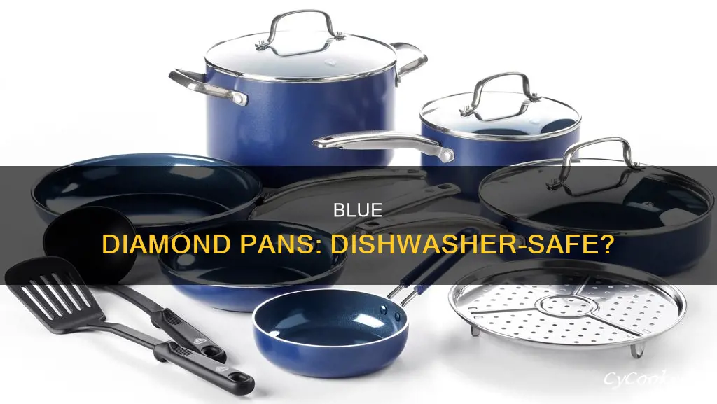 are blue diamond pans dishwasher safe