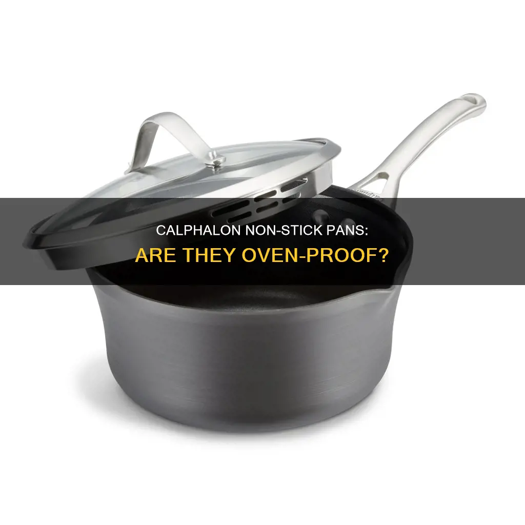 are calphalon non stick pans oven proof