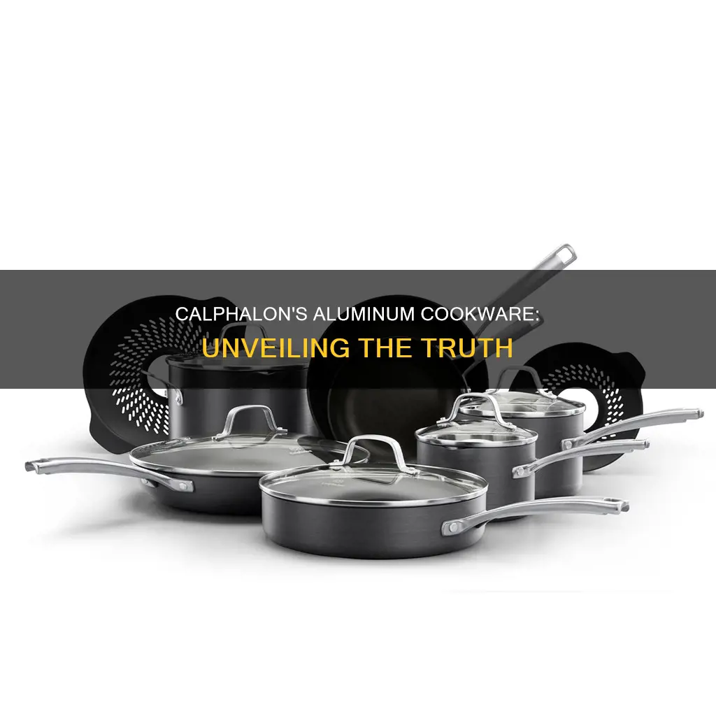 are calphalon pans aluminum