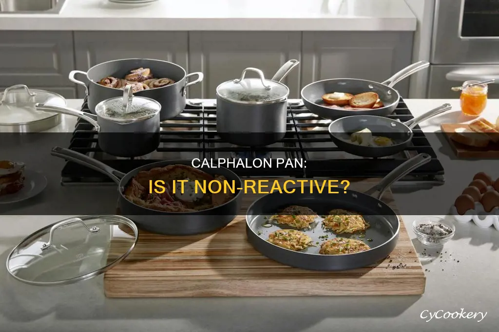 are calphalon pans non reactive