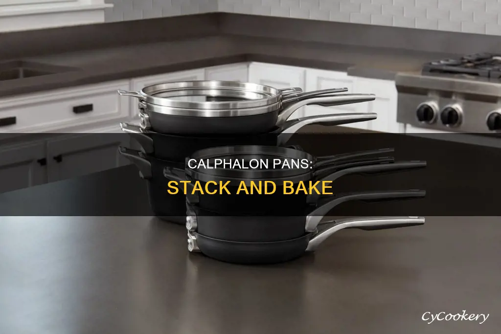 are calphalon stackable pans oven safe