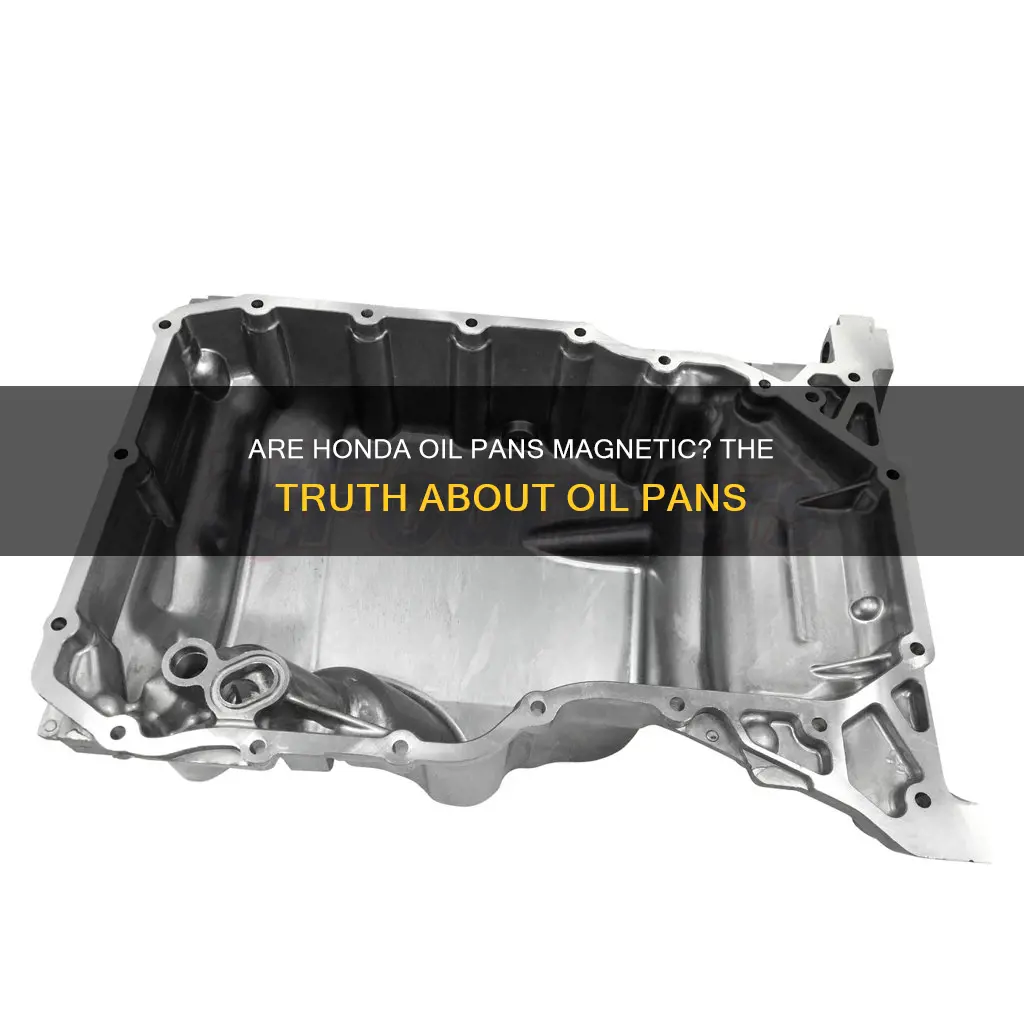 are car oil pans magnetic honda