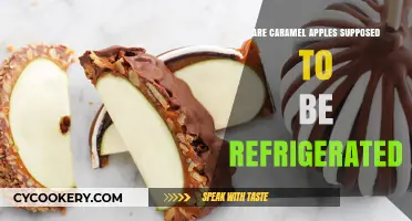 Should Caramel Apples Be Refrigerated? Storage Tips for Freshness
