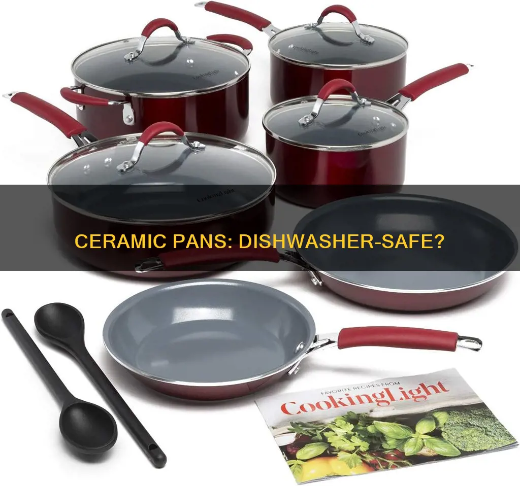 are ceramic pans dishwasher safe