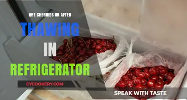 Thawed Cherries in the Fridge: Safe to Eat or Toss?