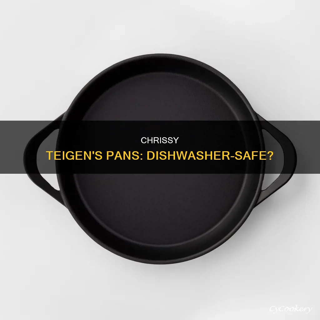 are chrissy teigen pans dishwasher safe