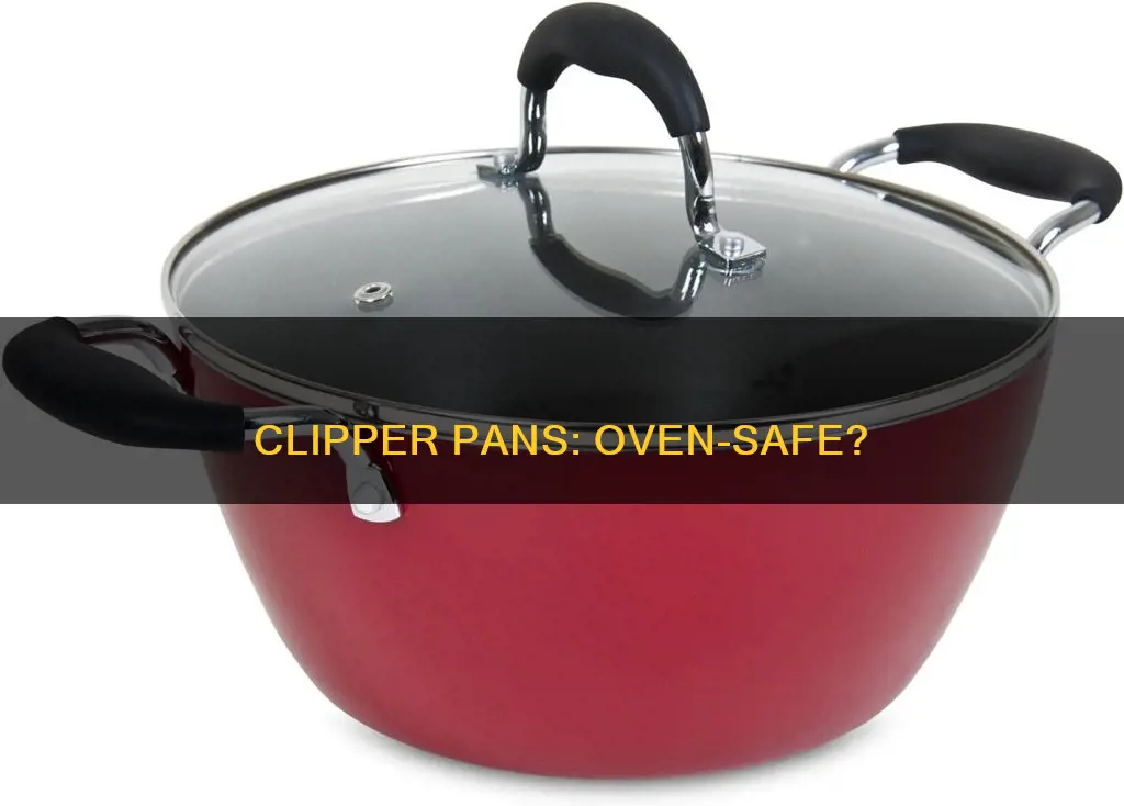 are clipper pans oven safe