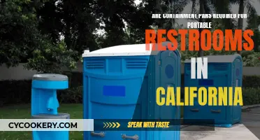 California's Portable Restroom Rules: Containment Pans Necessary?