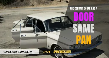 Corvair Coupe and 4-Door: Same Pan, Different Body?