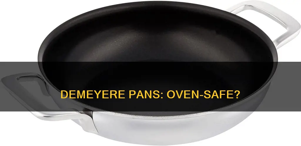 are demeyere pans oven safe