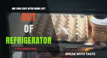 Are Eggs Safe After Being Left Out of the Refrigerator?