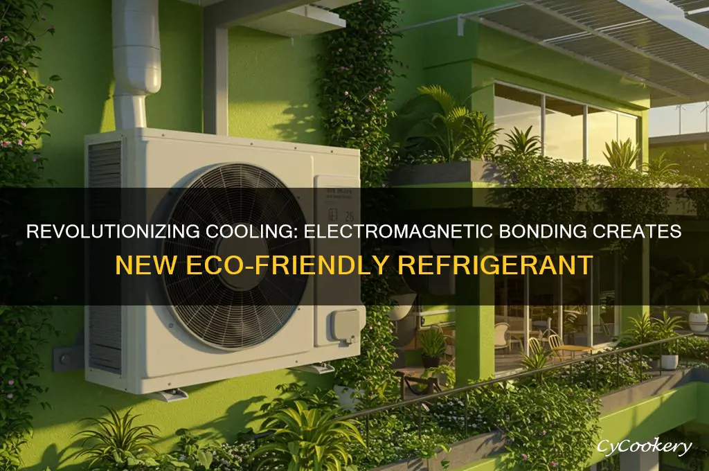 are electromagnetically bonded to form a new refrigerant