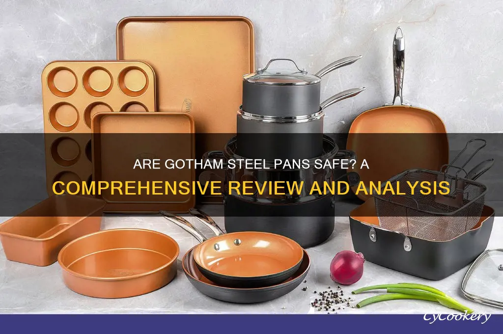 are gotham steel pans safe to use