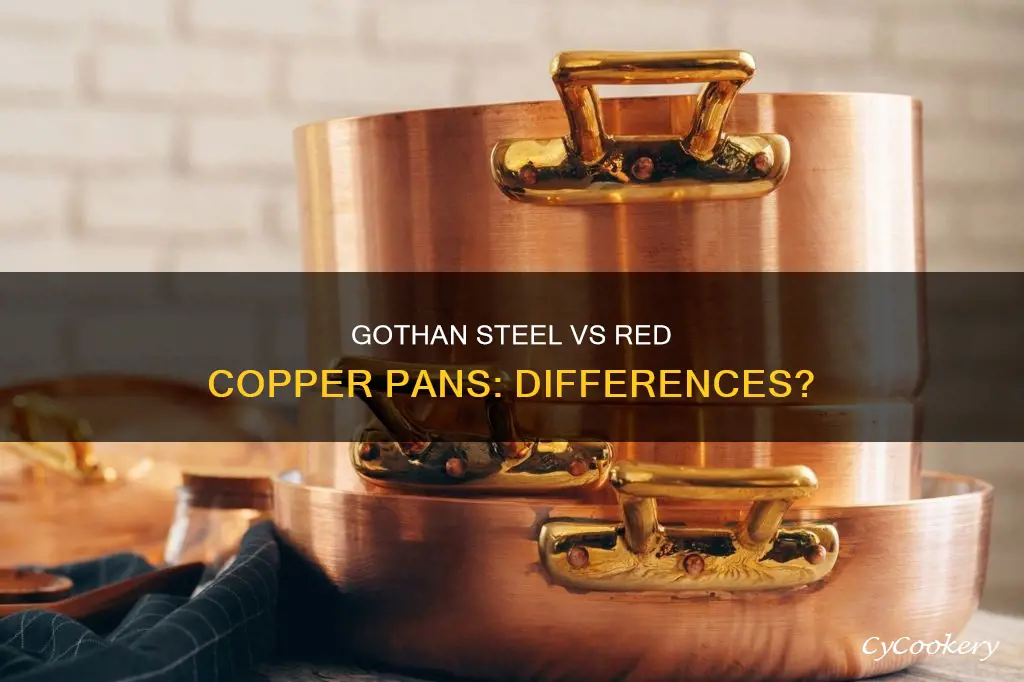 are gothan steel pan and red copper the same pan