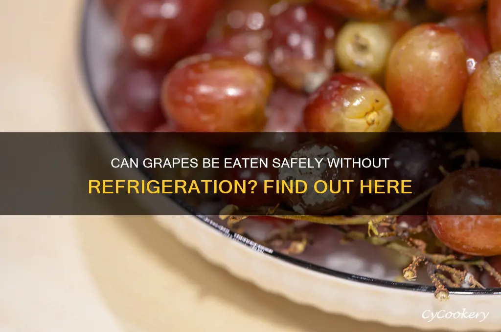 are grapes safe to eat if not refrigerated