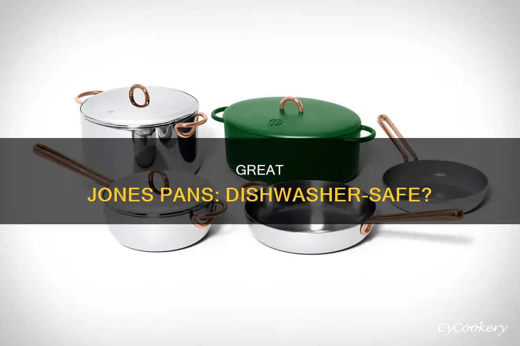 are great jones pans dishwasher safe