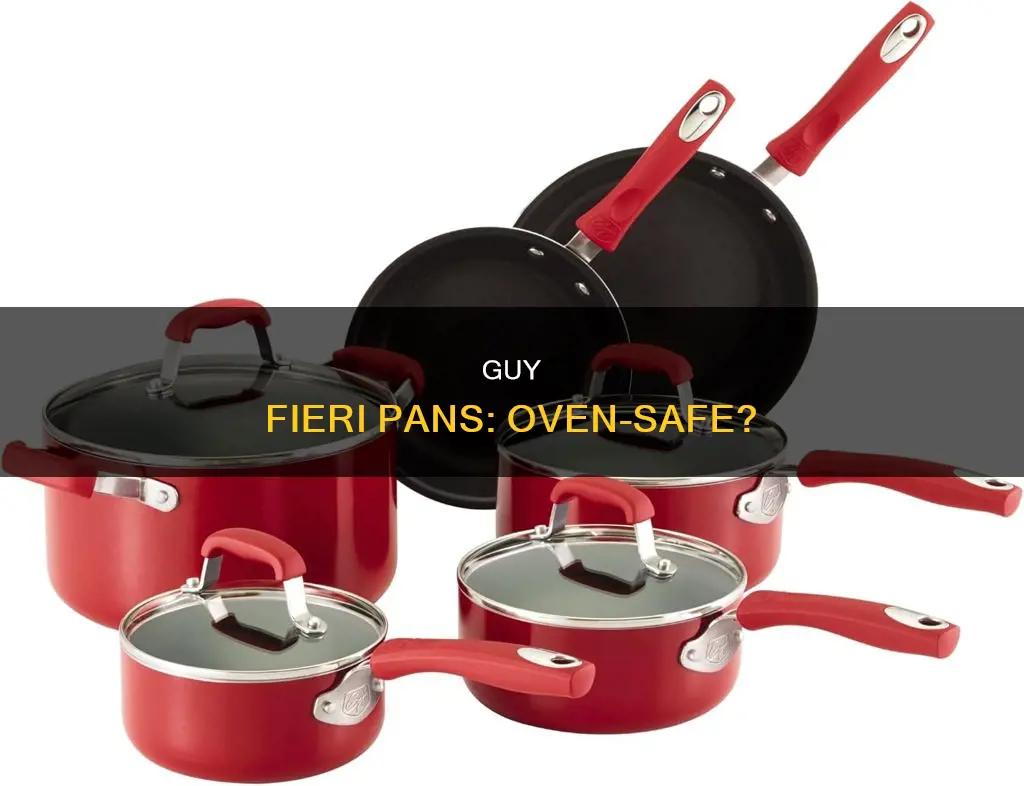 are guy fieri pans oven safe