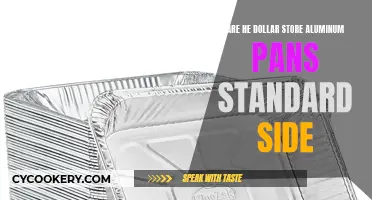 Aluminum Pans: Dollar Store Standard Sizes and Quality