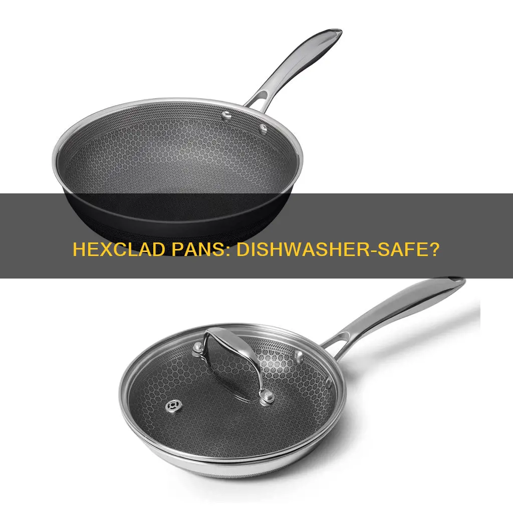 are hexclad pans dishwasher safe