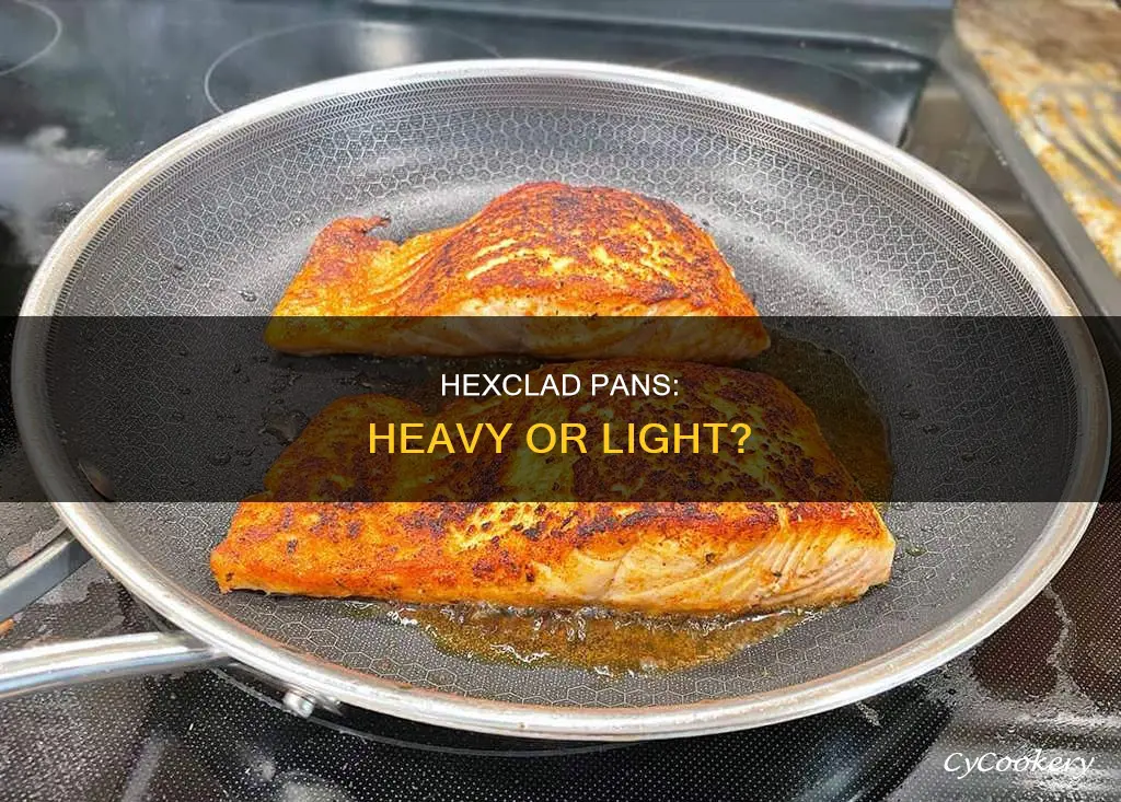 are hexclad pans heavy